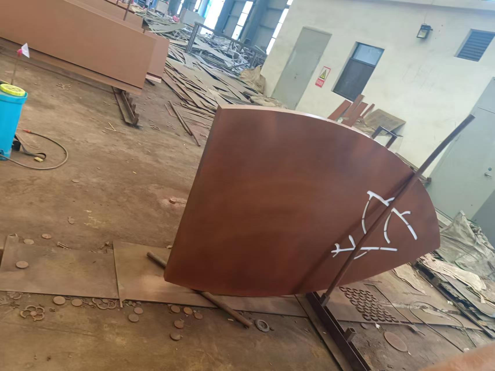 耐候钢板作锈10
